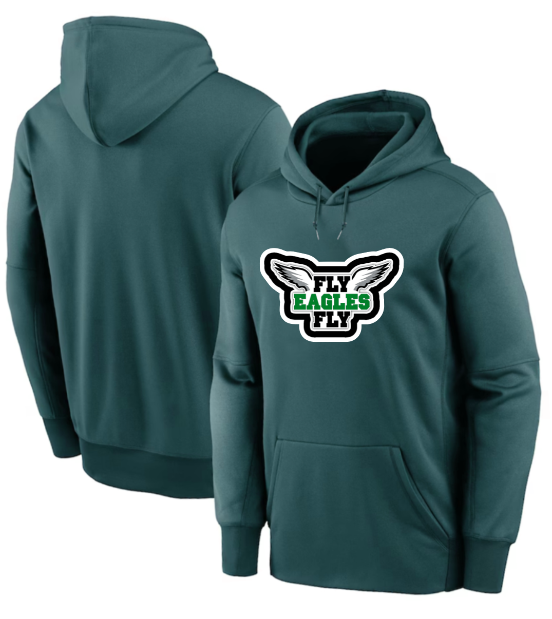 Men 2025 Philadelphia Eagles green hoodie style 7
